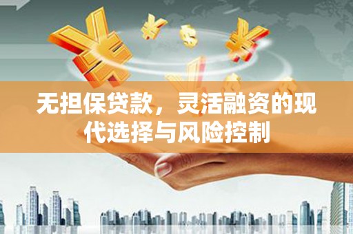 柞水无担保贷款，灵活融资的现代选择与风险控制