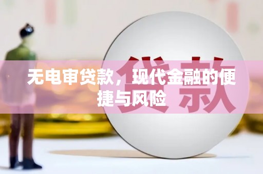 柞水无电审贷款，现代金融的便捷与风险