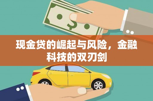 柞水现金贷的崛起与风险，金融科技的双刃剑