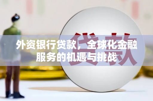 柞水外资银行贷款，全球化金融服务的机遇与挑战