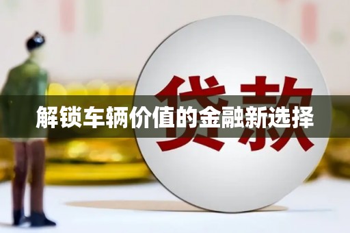 柞水解锁车辆价值的金融新选择