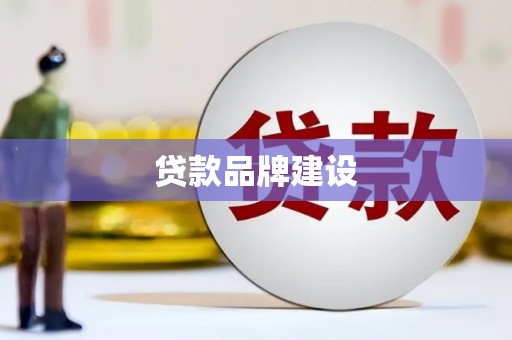 柞水贷款品牌建设
